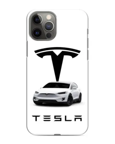 Чохол для iPhone 11 Pro Max з картинкою «Tesla White Style» Чохол для iPhone 11 Pro Max з картинкою «Tesla White Style»