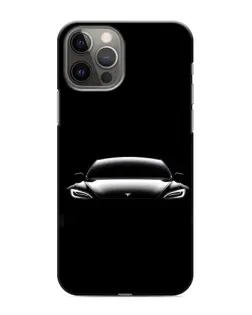 Чохол для iPhone 11 Pro Max з картинкою «Фари Tesla Night»