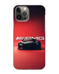 Чехол для iPhone 11 Pro Max с картинкой «Mercedes AMG — красная линия»