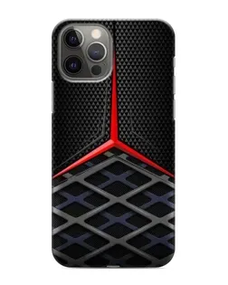 Чехол для iPhone 11 Pro Max с картинкой «Mercedes Carbon Grid»