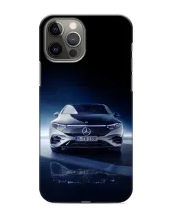Чехол для iPhone 11 Pro Max с картинкой «Ночной Mercedes EQ»