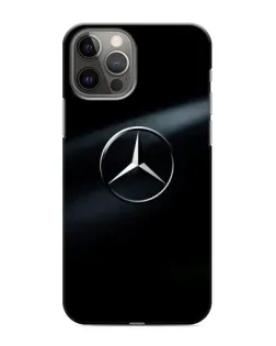 Чехол для iPhone 11 Pro Max с картинкой «Mercedes на металле»