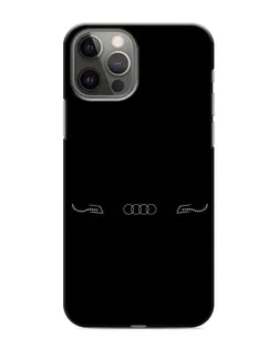 Чохол для iPhone 11 Pro Max з картинкою «Audi — світловий підпис»