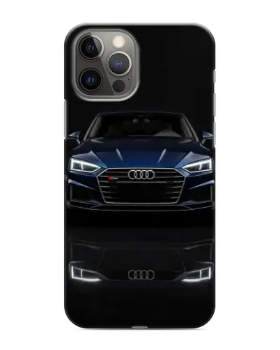 Чохол для iPhone 11 Pro Max з картинкою «Audi — нічне відображення»