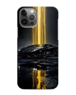 Чехол для iPhone 11 Pro Max с картинкой «Ночной Lamborghini драйв»