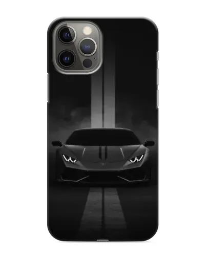Чехол для iPhone 11 Pro Max с картинкой «Lamborghini симметрия дорог»
