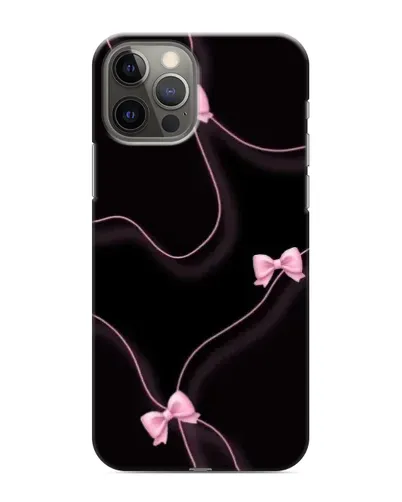 Чохол для iPhone 11 Pro Max з картинкою «Рожеві стрічки»