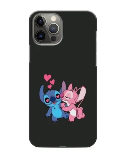 Чохол для iPhone 11 Pro Max з картинкою «Анжел цілує Стіча»