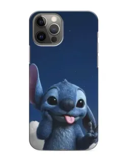 Чехол для iPhone 11 Pro Max с картинкой «Стич в облаках»