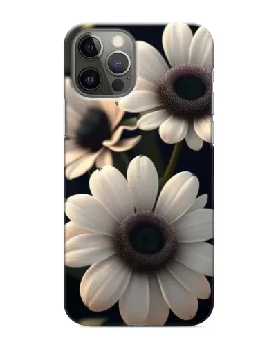 Чохол для iPhone 11 Pro Max з картинкою «Білі маргаритки макро» Чохол для iPhone 11 Pro Max з картинкою «Білі маргаритки макро»
