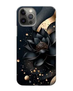 Чохол для iPhone 11 Pro Max з картинкою «Чорний лотос»