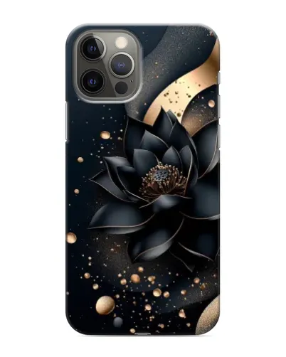 Чохол для iPhone 11 Pro Max з картинкою «Чорний лотос» Чохол для iPhone 11 Pro Max з картинкою «Чорний лотос»