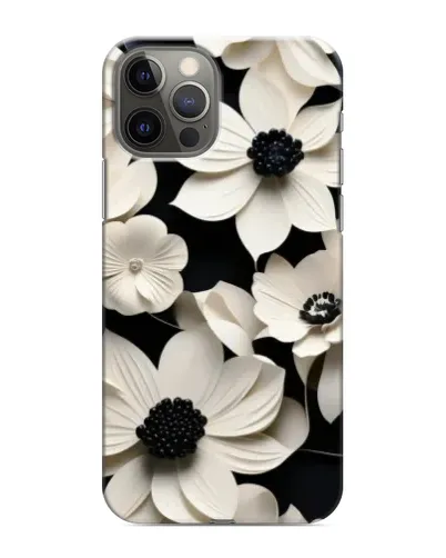 Чохол для iPhone 11 Pro Max з картинкою «Об'ємні білі квіти» Чохол для iPhone 11 Pro Max з картинкою «Об'ємні білі квіти»