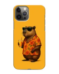 Чохол для iPhone 11 Pro Max з картинкою «Капібара на відпочинку» Чохол для iPhone 11 Pro Max з картинкою «Капібара на відпочинку»