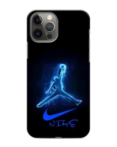 Чохол для iPhone 11 Pro з картинкою «Jordan Neon Blue»