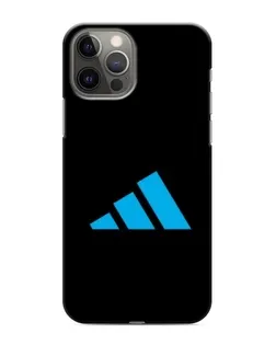 Чехол для iPhone 11 Pro с картинкой «Adidas Cyan Logo»