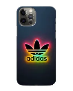 Чехол для iPhone 11 Pro с картинкой «Неоновый Adidas»