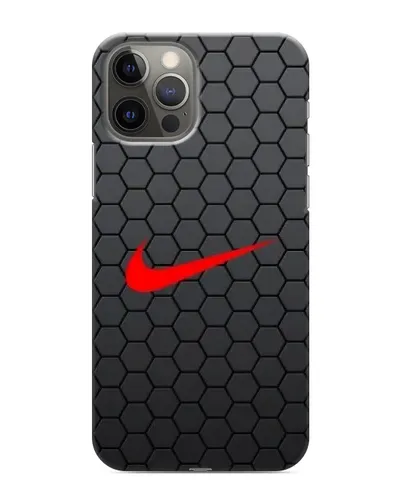 Чохол для iPhone 11 Pro з картинкою «Nike — карбонова сітка»