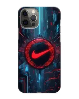 Чохол для iPhone 11 Pro з картинкою «Техногенний стиль Nike»