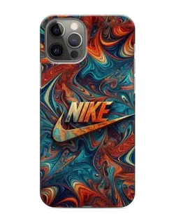 Чохол для iPhone 11 Pro з картинкою «Nike в абстракції»