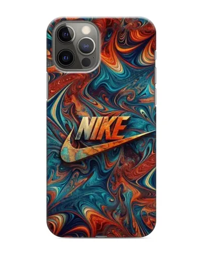 Чохол для iPhone 11 Pro з картинкою «Nike в абстракції»