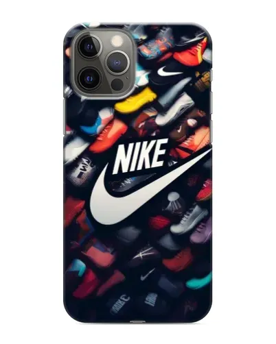 Чохол для iPhone 11 Pro з картинкою «Колекція кросівок Nike»