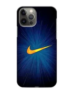 Чехол для iPhone 11 Pro с картинкой «Синий пульс Nike»