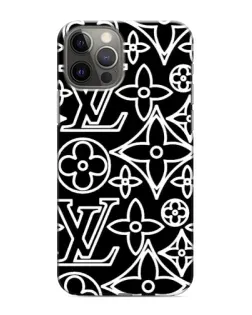 Чехол для iPhone 11 Pro с картинкой «Черно-белый узор LV» Чехол для iPhone 11 Pro с картинкой «Черно-белый узор LV»