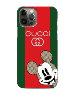 Чохол для iPhone 11 Pro з картинкою «Gucci — смуги та Міккі»