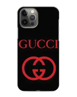 Чохол для iPhone 11 Pro з картинкою «Gucci — червоний логотип»