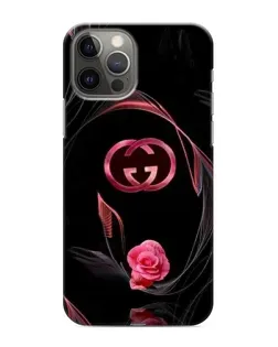 Чохол для iPhone 11 Pro з картинкою «Gucci — неонова троянда»