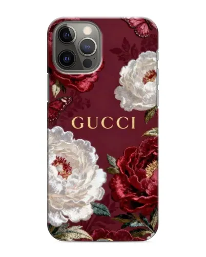 Чохол для iPhone 11 Pro з картинкою «Gucci — бордові троянди» Чохол для iPhone 11 Pro з картинкою «Gucci — бордові троянди»