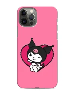Чехол для iPhone 11 Pro с картинкой «Kuromi — любовь в сердце»