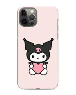 Чехол для iPhone 11 Pro с картинкой «Kuromi и сердце»