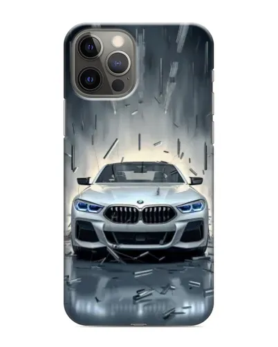 Чехол для iPhone 11 Pro с картинкой «BMW в свете фар»