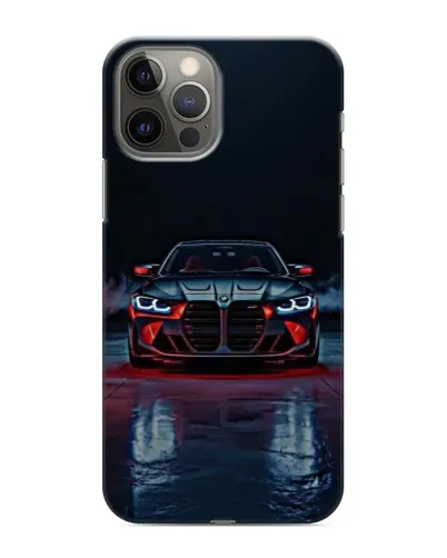 Чехол для iPhone 11 Pro с картинкой «BMW на мокрой дороге»