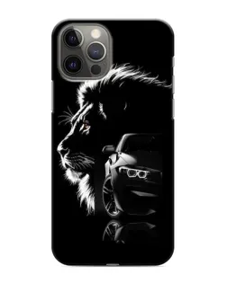Чехол для iPhone 11 Pro с картинкой «BMW и лев»