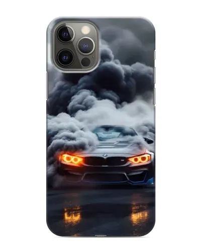 Чехол для iPhone 11 Pro с картинкой «BMW в дыму»