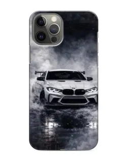 Чехол для iPhone 11 Pro с картинкой «BMW сквозь туман»
