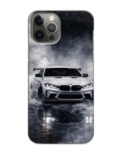 Чехол для iPhone 11 Pro с картинкой «BMW сквозь туман»