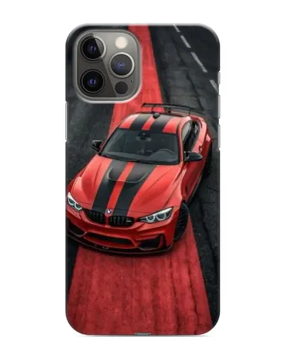 Чехол для iPhone 11 Pro с картинкой «BMW на красной дорожке»