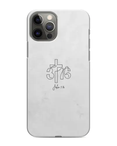 Чохол для iPhone 11 Pro з картинкою «Івана 3:16 Хрест»