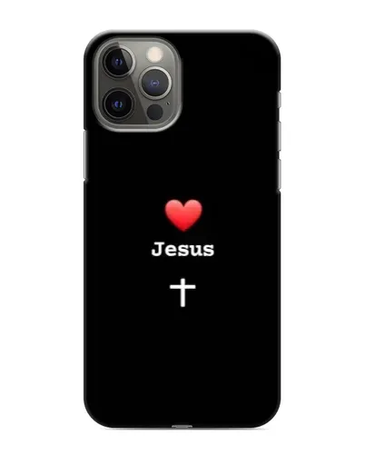 Чохол для iPhone 11 Pro з картинкою «Серце - Jesus»