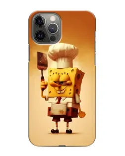 Чохол для iPhone 11 Pro з картинкою «Губка Боб кухар»