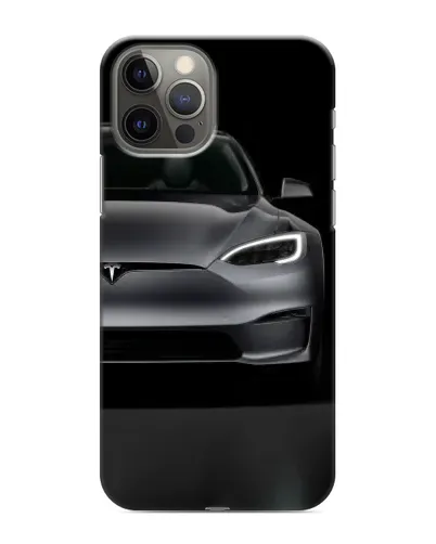 Чехол для iPhone 11 Pro с картинкой «Tesla Model S Look»