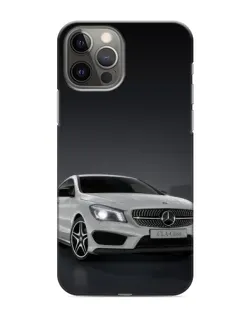 Чехол для iPhone 11 Pro с картинкой «Mercedes AMG GT Silver»