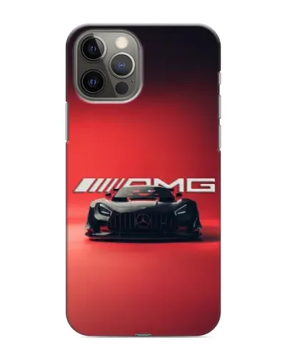 Чохол для iPhone 11 Pro з картинкою «Mercedes AMG — червона лінія»