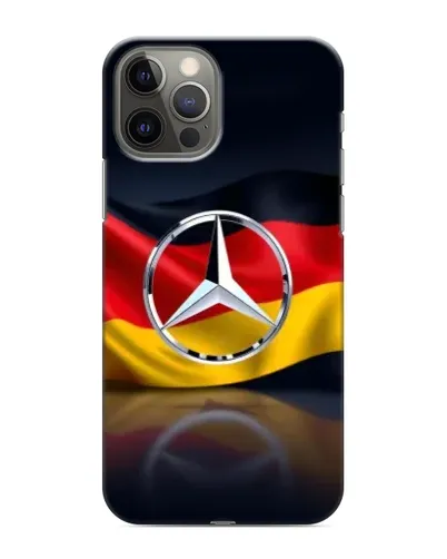 Чохол для iPhone 11 Pro з картинкою «Mercedes — прапор Німеччини»