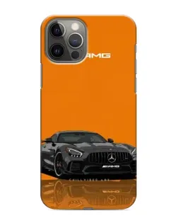 Чохол для iPhone 11 Pro з картинкою «Помаранчевий Mercedes AMG»