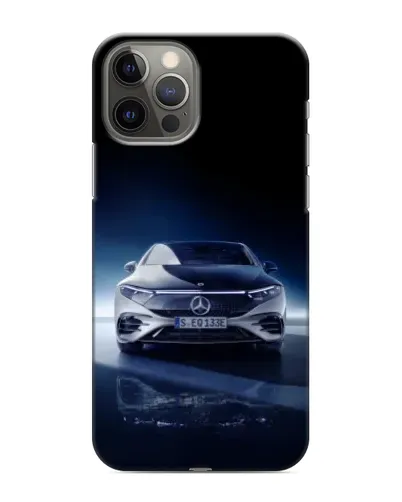Чохол для iPhone 11 Pro з картинкою «Нічний Mercedes EQ»